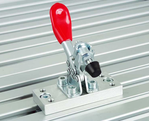 Small toggle clamp/ Lever clamp with mountig plate