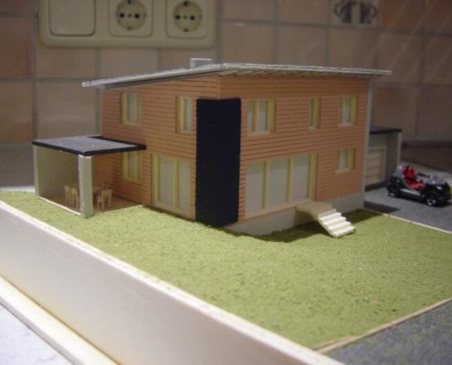 CNC Minitaturen Architekturmodellbau