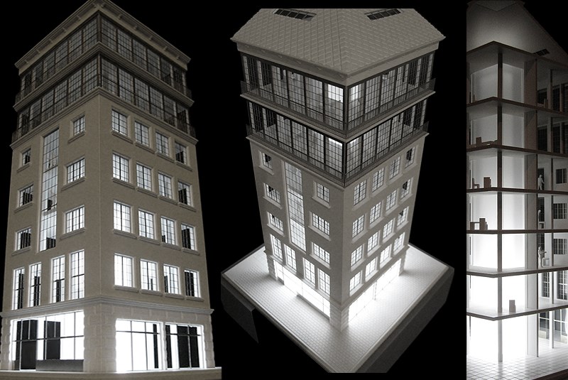 Architekturmodellbau hochbau