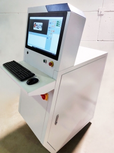 ergonomic operator panel T-Rex CNC mill