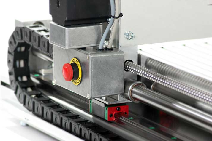 CNC Router linear guidings