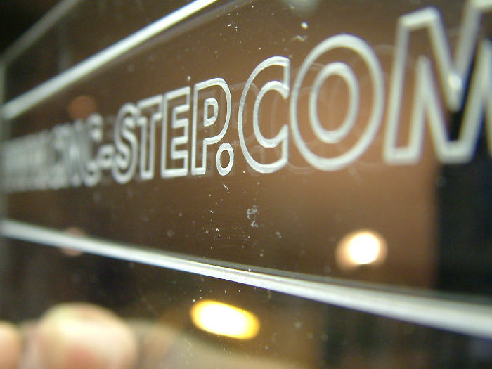 Acrylic glass engraving
